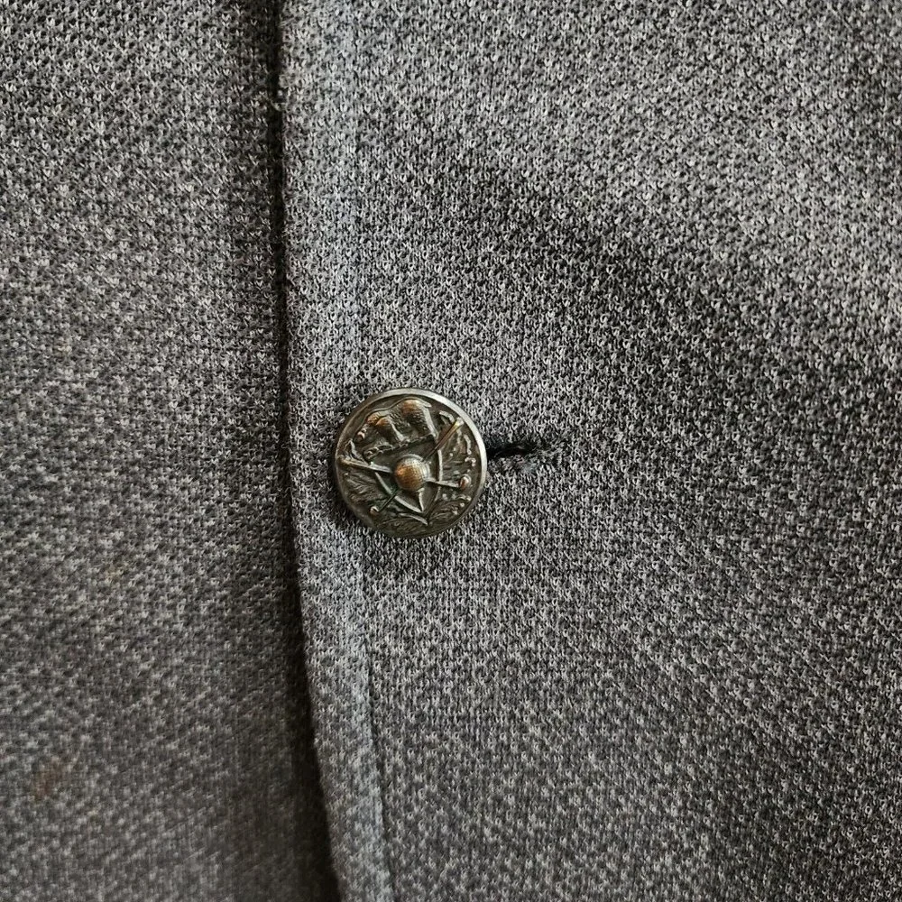 VTG Hart Schaffner Marx Jack‎ Nicklaus Blazer Jacket Union Made Muirfield Cloth